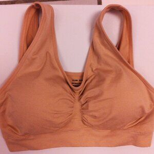 Padded Bra - Size S/M - Tan Color